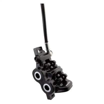 Magura MT5 Disc Brake and Lever - Front or Rear, Hydraulic, Post Mount, Black