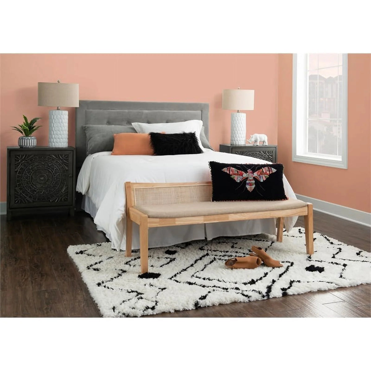 Powell Bench, Beige