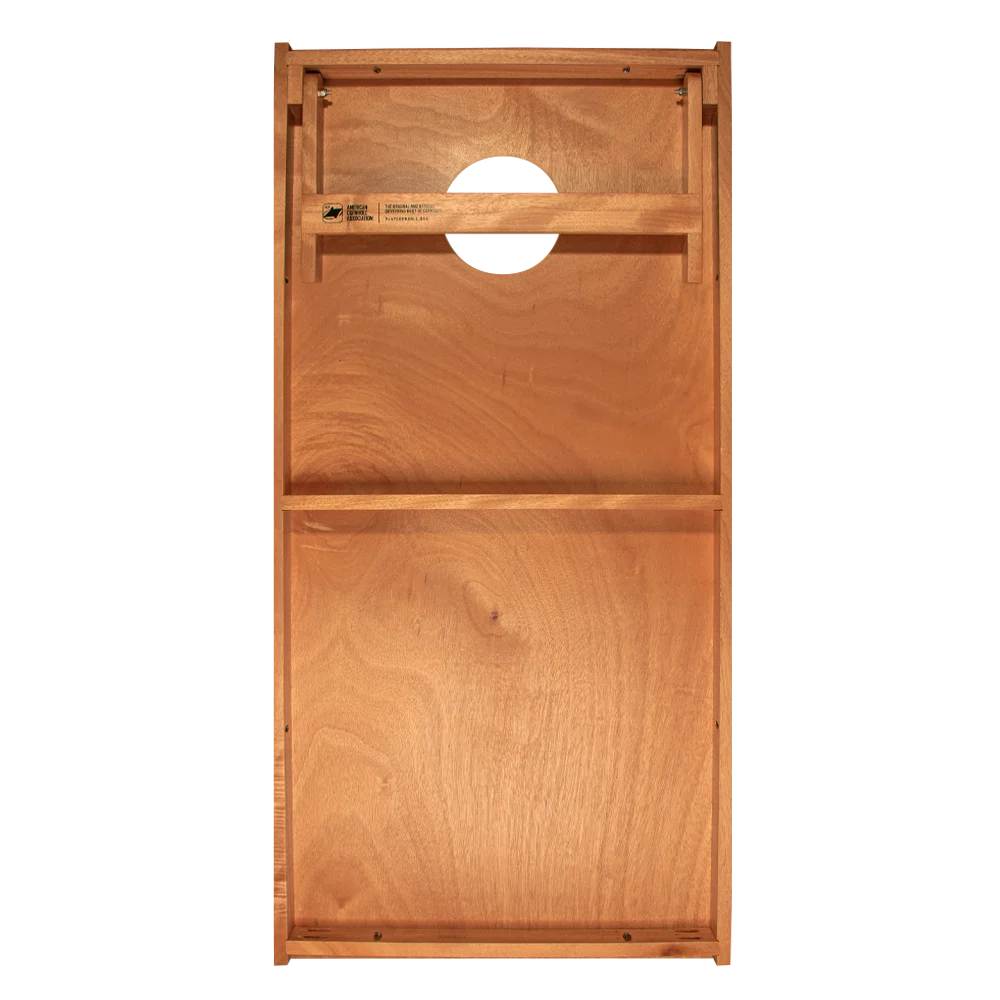 2x4 American Cornhole Association Backyard 2400 Distressed Wood Flag Recreational Cornhole Boards