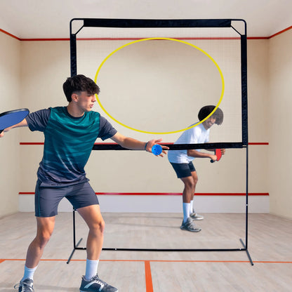 Slsy Portable Pickleball with Net, A Racket Game That Combines Pickleball, Badminton, Jianzi, and Tennis, Backyard Games Sport Outdoor Indoor, Fun Games for Kids & Adults