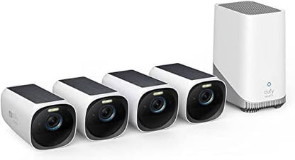 Eufy eufyCam 3 S330 Outdoor 4K Network Camera, Color, White