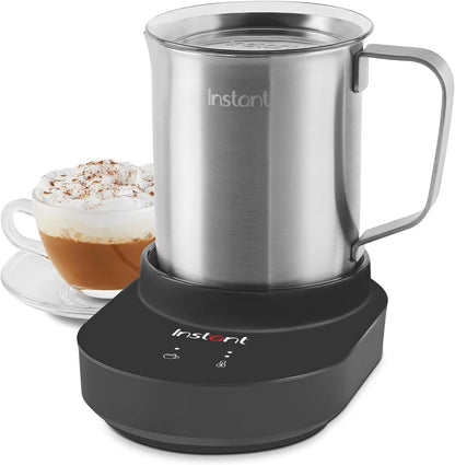 Instant Pot Instant Magic Froth 9-in-1 Electric Milk Steamer and Frother,17oz Stainless Steel Pitcher,Hot and Cold Foam Maker and Milk Warmer for Lattes