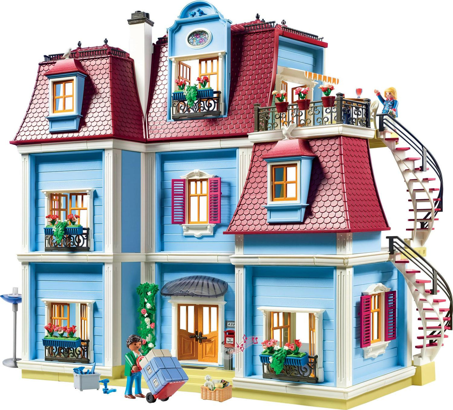 Playmobil Large Dollhouse. Recommended for ages 4 years and up