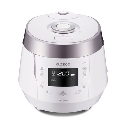 Cuckoo CRP-P1009SW 10-Cup (Uncooked) Heating Pressure Rice Cooker & Warmer with Nonstick Inner Pot
