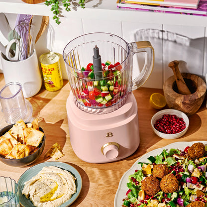 Beautiful 10-Cup Food Processor with Accessories, White Icing by Drew Barrymore