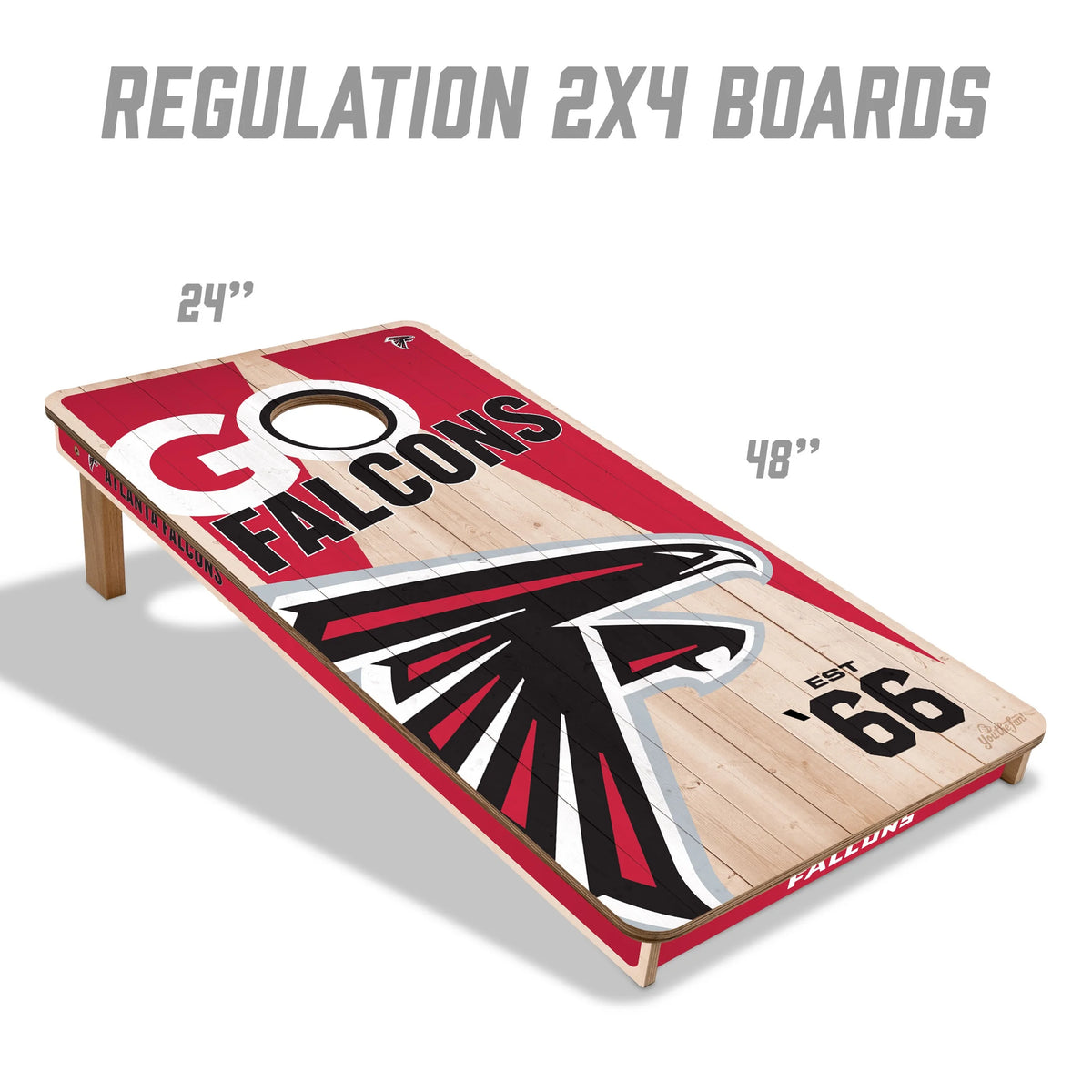 YouTheFan NFL Buffalo Bills 2' x 4' Cornhole Game