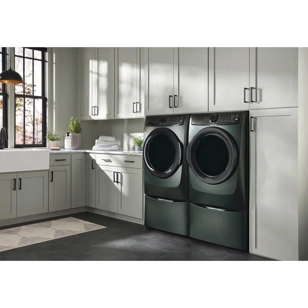 Electrolux ELFE7738AA 8.0 Cu. Ft. Alpine Green Front Load Perfect Steam Electric Dryer