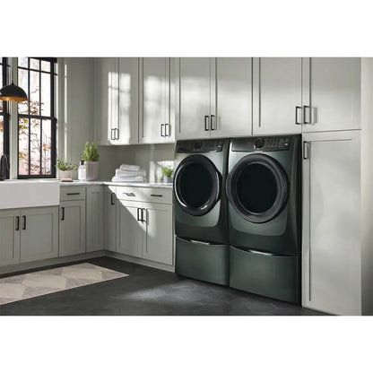 Electrolux ELFE7738AA 8.0 Cu. Ft. Alpine Green Front Load Perfect Steam Electric Dryer