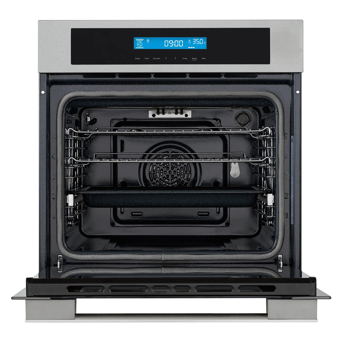 Cosmo 4 Piece Kitchen Appliance Package 30" Electric Cooktop 24" Single Electric Wall Oven 24" Built-In Microwave Drawer & French Door Refrigerator Kitchen Appliance Bundles