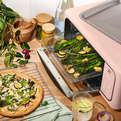 Beautiful Infrared Air Fryer Toaster Oven, 9-Slice, 1800 W, White Icing by Drew Barrymore