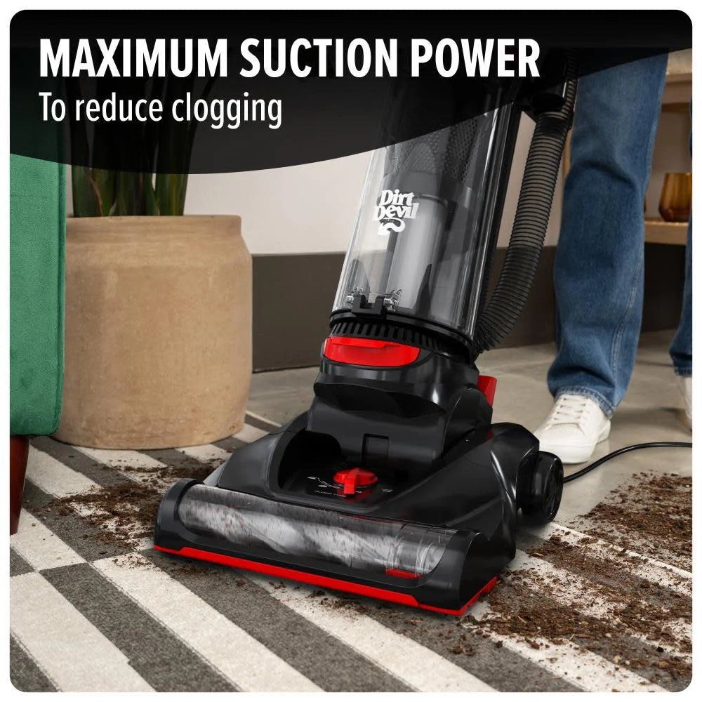 Dirt Devil 147893 Multi Surface Total Pet Plus Upright Bagless Vacuum Cleaner Machine, Black
