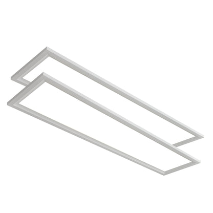 Artika Sunray 1'x4' Flat Panel LED Light, 2-pack