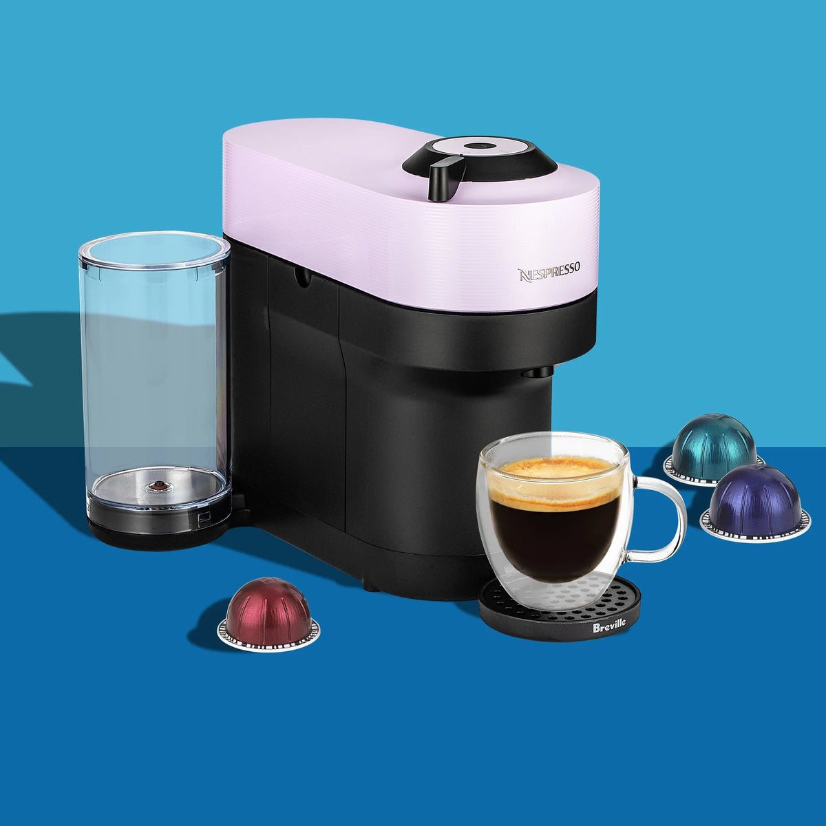 Nespresso Vertuo POP+ by Breville, Lilac Purple