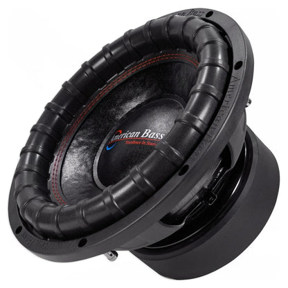 (2) American Bass ELITE-1244 2400w 12" Competition Car Subwoofers 3" Voice Coils