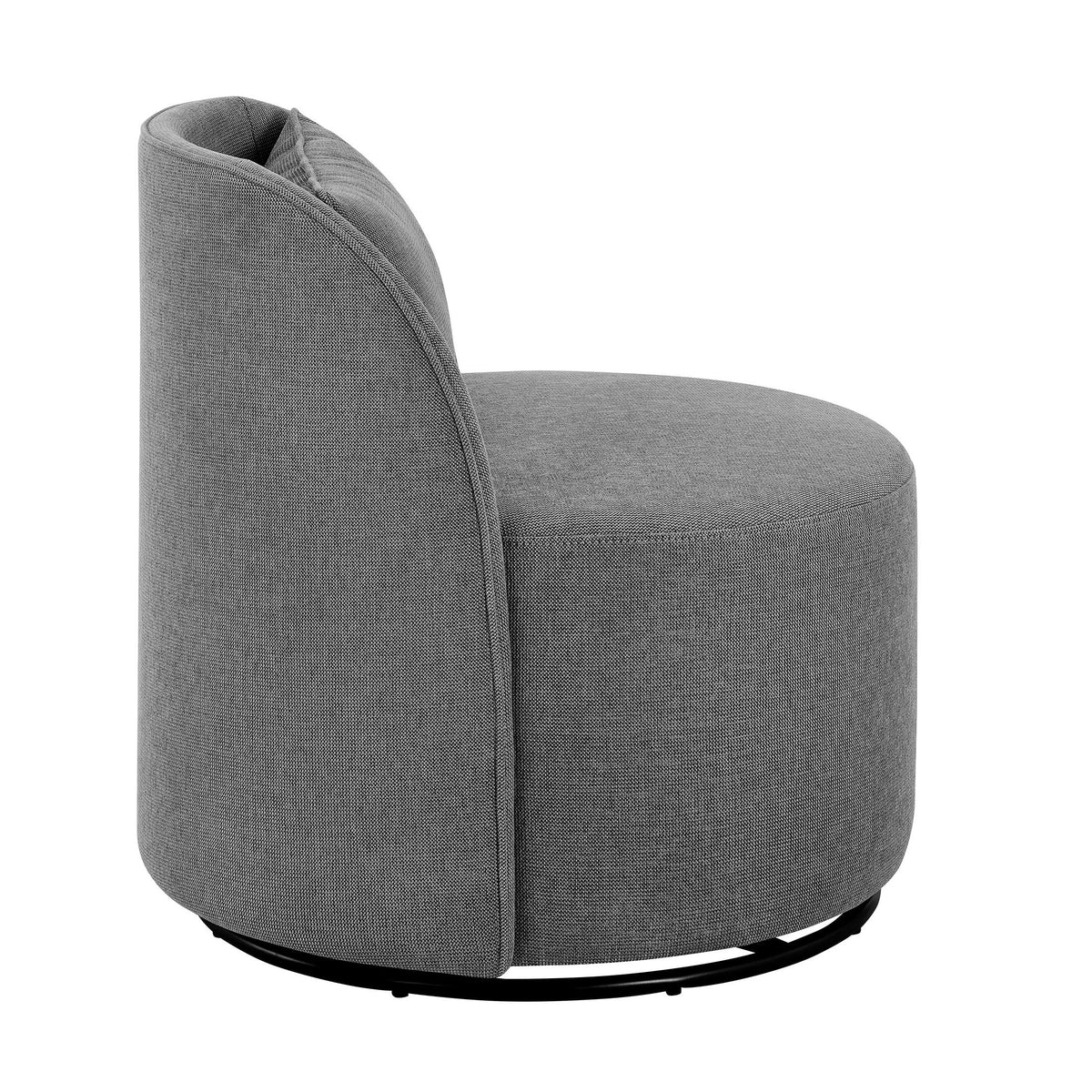 Better Homes & Gardens Juliet Modern Arch Swivel Accent Chair, Cream Boucle