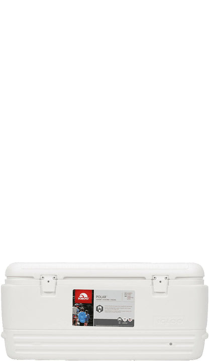 Igloo 120 qt. Quick & Cool Polar Ice Chest Cooler, White
