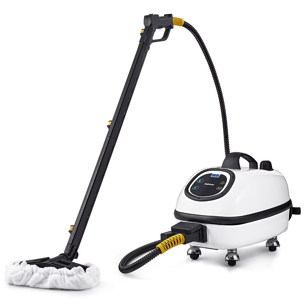 TOSCA�?Steam Cleaner by Dupray,  a Commercial-Grade Cleaner with Enamel-Coated Steel Case and Intuitive Digital Interface. 1600w of Power.