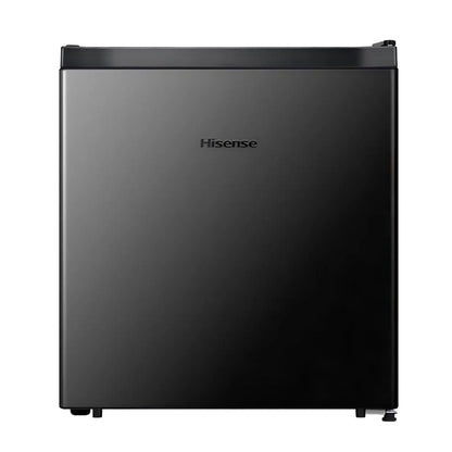 Hisense 1.6 Cu ft Single Door Mini Fridge, Black, Energy Star, 1 Year Warranty, WMS017M6XBE New