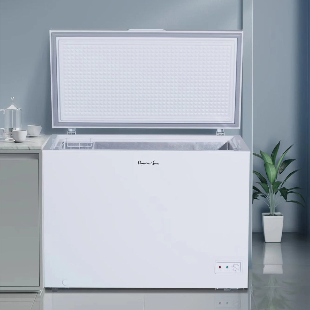 Professional Series 10 Cu Ft Chest Freezer, Manual Defrost, White