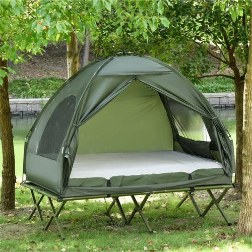 MIDODO 2 Person Instant Cabin Tent, Camping Tent Setup in 60 Seconds with Rainfly & Windproof Tent with Carry Bag for Family Camping & Hiking