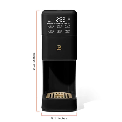 Beautiful Perfect Grind�?Programmable Single Serve Coffee Maker, White Icing by Drew Barrymore