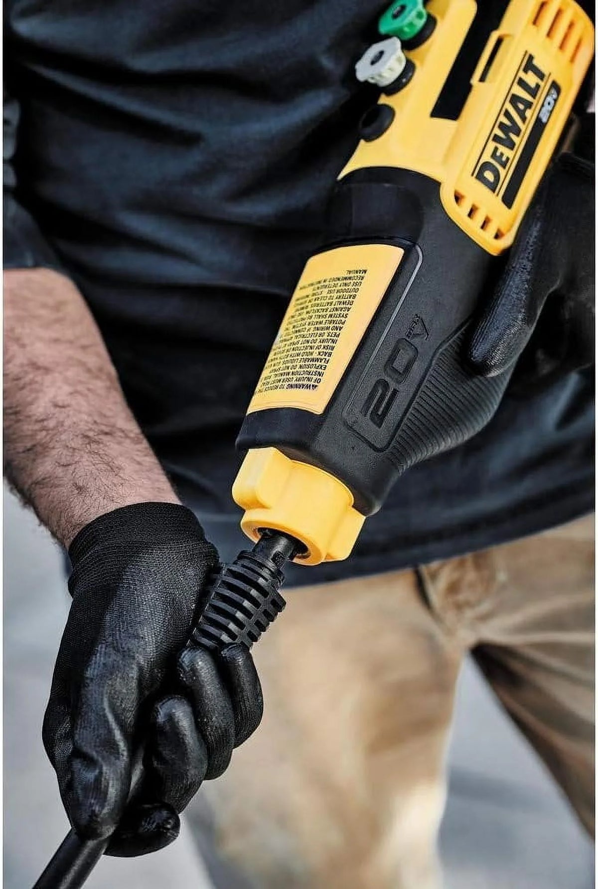 DEWALT Cordless Pressure Washer, Power Cleaner, 550-PSI, 1.0 GPM, Battery & Charger Included DCPW550P1