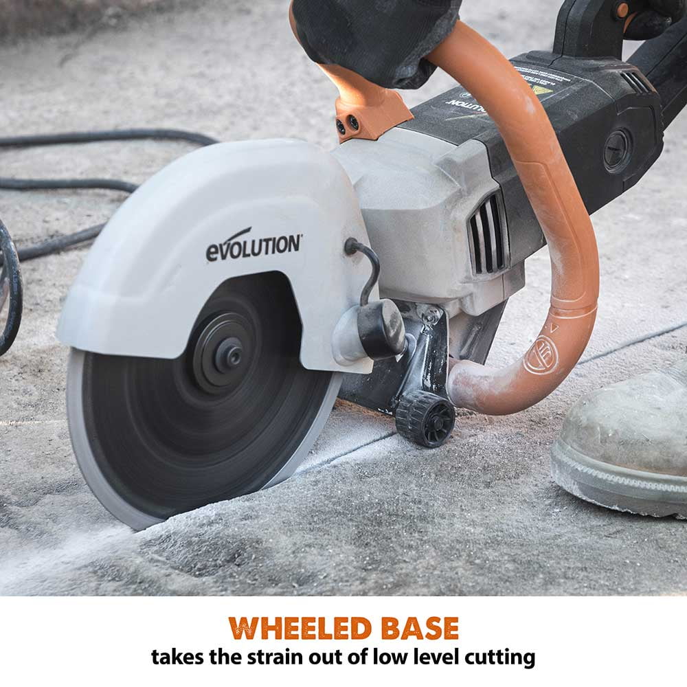 Evolution Power Tools 9 in. Electric Concrete Saw