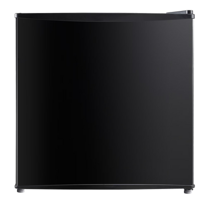 Mainstays 1.7 Cu. ft. Single Door Compact Refrigerator, Black, New