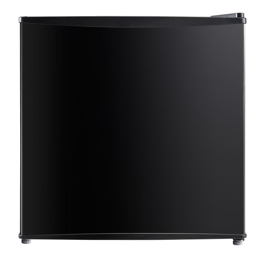 Mainstays 1.7 Cu. ft. Single Door Compact Refrigerator, Black, New