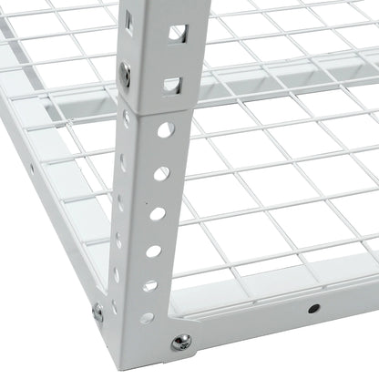 2x8FT Overhead Garage Storage Rack,Adjustable Storage Organization System,Heavy Duty Metal Garage Ceiling Storage Racks,450lbs Weight Capacity