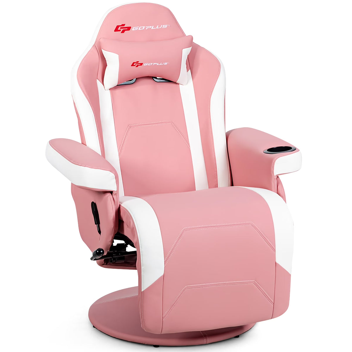 Massage Gaming Chair Racing Style Gaming Recliner Blue