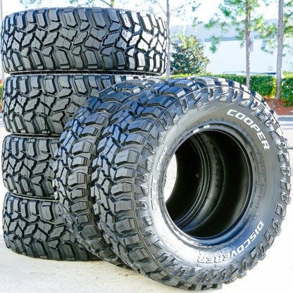 Set of 4 Cooper Discoverer STT Pro 265/75R16 123/120Q E 10 Ply m/t mud Light Truck Tires