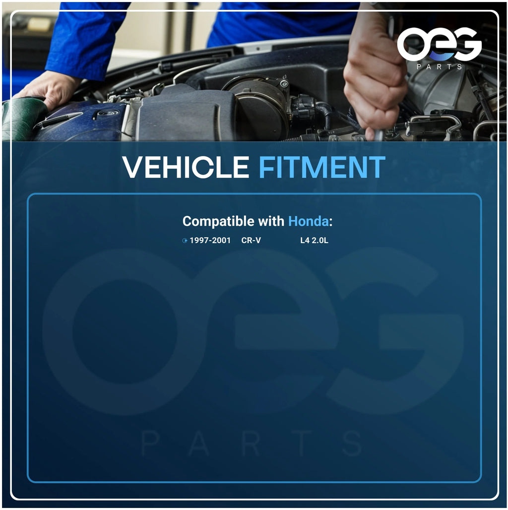 OEG Parts New Alternator Replacement for Honda CR-V L4 2.0L 97-01 06311P3FJ51RM 31100-P3F-013 31100P3F013RM 31100-P3F-A01 31100P3FA011 31100P3FA01RM CJU81 CJU97 31100-P3F-J01 31100P3FJ01RM
