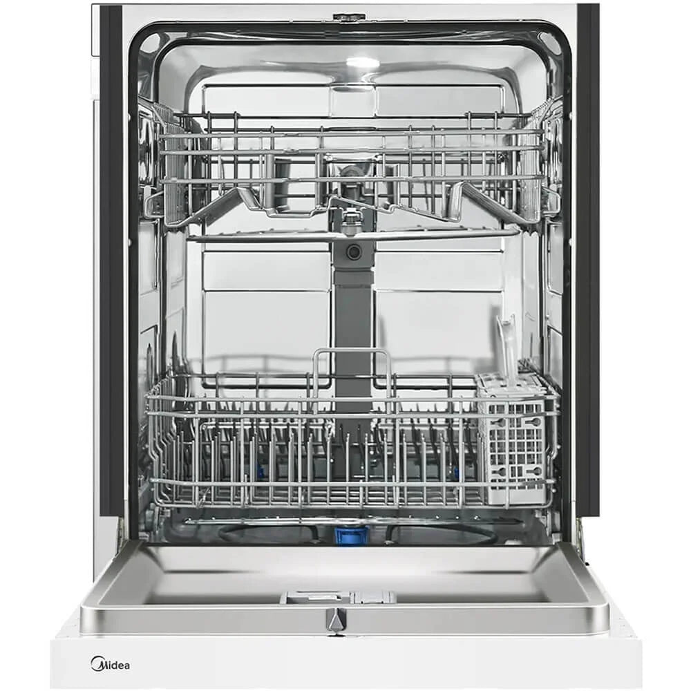 MIDEA 24" Front Control Dishwasher, 52 dBA, Hybrid Tub