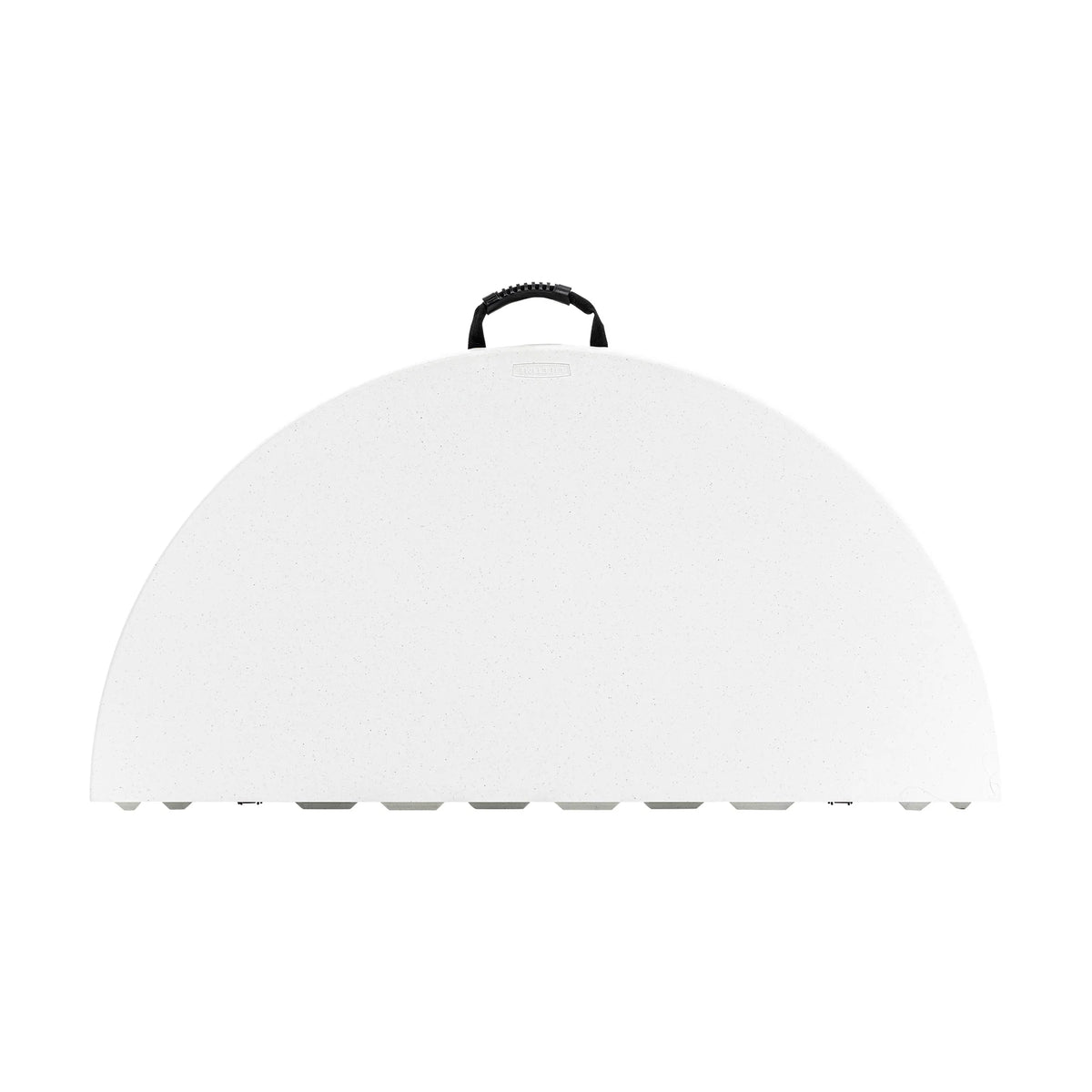 Lifetime 48 inch Round Fold-in-Half Table, Indoor/Outdoor Essential, White Granite (280064)