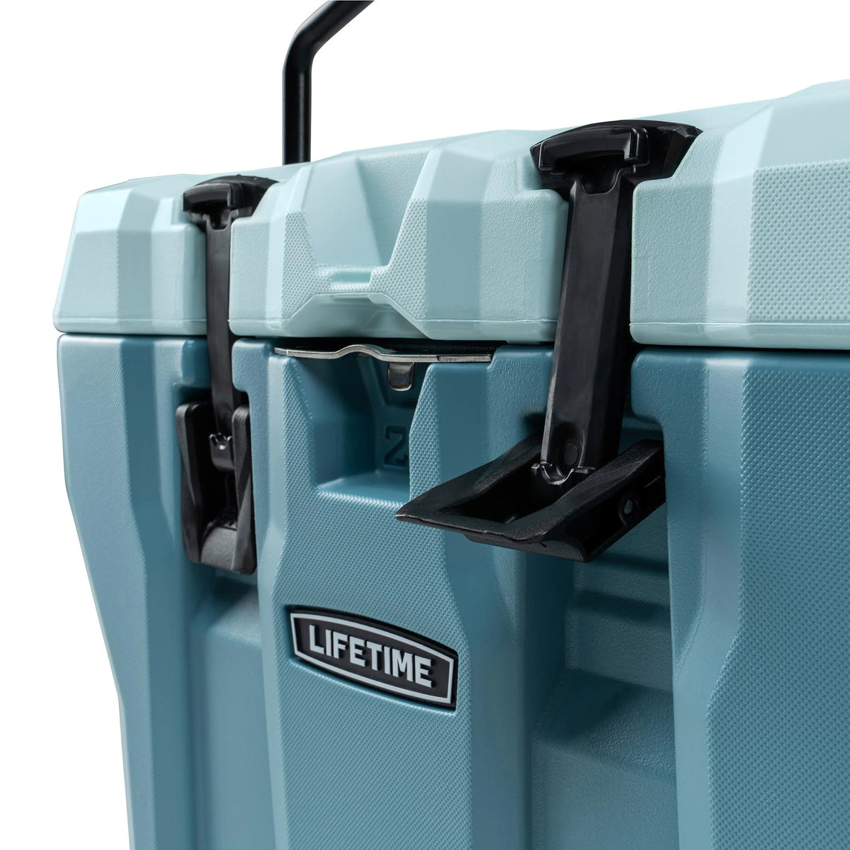 Lifetime 28 qt Bear-Resistant Camping Cooler, Premium High Performance, Ice Retention, Hard Cooler, 20 Can Capacity, Boulder Gray (91289)
