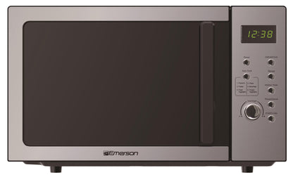 Emerson 0.9 Cu Ft, 900W Digital Control Countertop Microwave Oven, Stainless Steel - MW9005SS