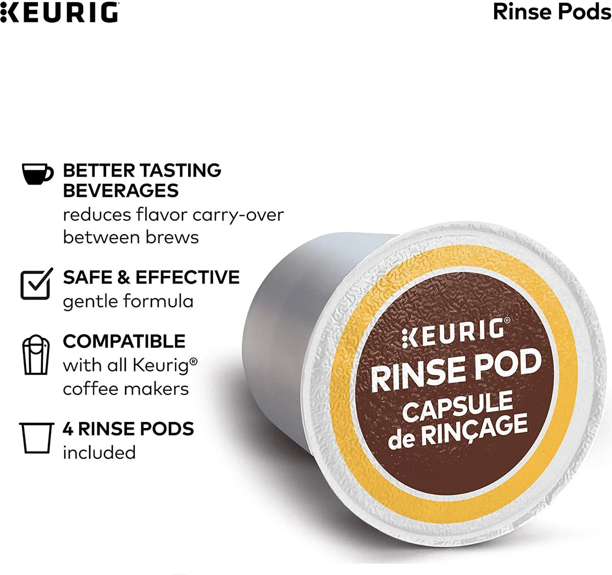 Keurig K-Elite Coffee Maker, Single Serve K-Cup Pod Coffee Brewer, With Iced Coffee Capability & 3-Month Brewer Maintenance Kit Includes Descaling Solution, Water Filter Cartridges & Rinse Pods