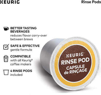 Keurig K-Elite Coffee Maker, Single Serve K-Cup Pod Coffee Brewer, With Iced Coffee Capability & 3-Month Brewer Maintenance Kit Includes Descaling Solution, Water Filter Cartridges & Rinse Pods