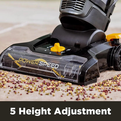 EUREKA NEU181D PowerSpeed Lightweight Powerful Upright Vacuum Cleaner for Carpet and Hard Floor with Pet Turbo Tool