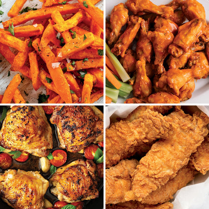 Ninja DoubleStack XL 2-Basket Air Fryer, DoubleStack Technology Cooks 4 Foods at Once, Space Saving Design, 10 QT, 4-in-1, Smart Finish & Match Cook, SL400
