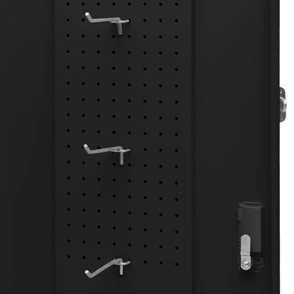 vidaXL Saddle Cabinet Steel Storage Rack Tack Locker Furniture Multi Colors