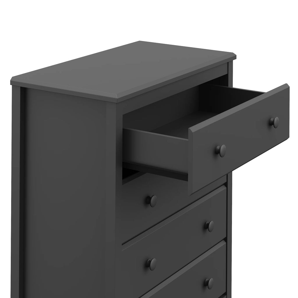 Storkcraft Alpine 4 Drawer Nursery Dresser, White