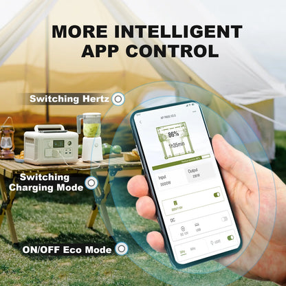 ALLPOWERS Beige R600 Portable Power Station 600W, 299Wh LiFePO4 Battery, Wireless Charging, Solar Generator Charger for Camping, Home Backup, Emergency, off-Grid, Power Outage