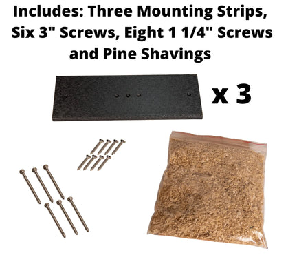 JCS Wildlife Barred Owl Nesting Box DIY Kit - Exterior Grade Treated Plywood - An Owl Box Perfect for Barred Owls