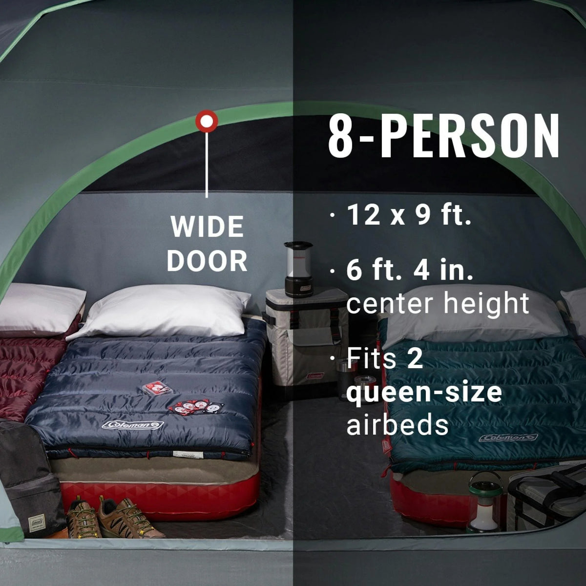 Coleman 8-Person Skydome™ Camping Tent