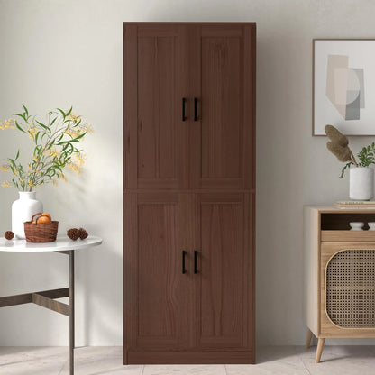 DIYART White Kitchen Pantry Cabinet, 71" Tall Kitchen Storage Cabinet with doors, Kitchen Pantry Hutch with Storage for Kitchen, Dining Room