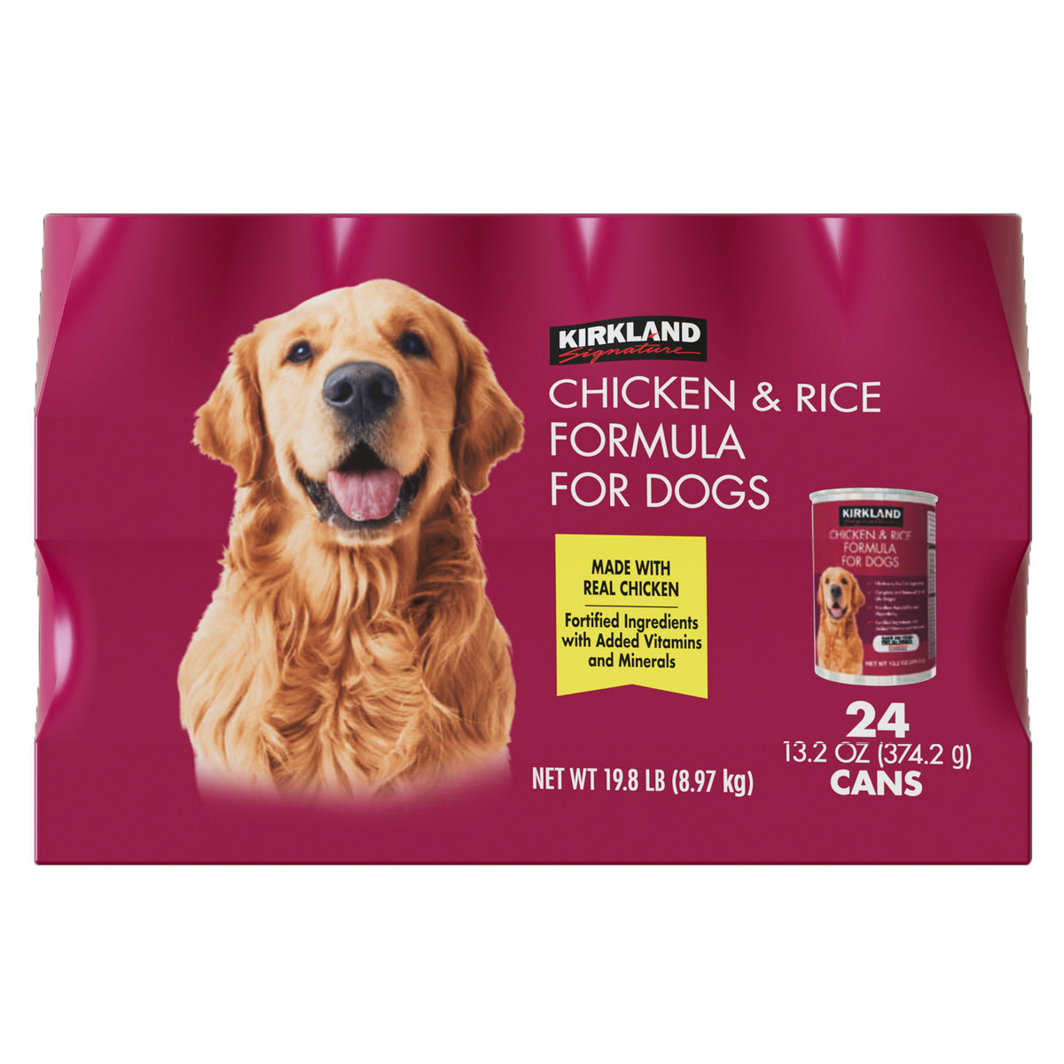 Kirkland Signature Canned Dog Food, 13.2 oz, 24-count