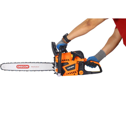 CLEARANCE! Chainsaw gas 20inch ,52cc Gasoline Chain Saw for Trees ,Wood Cutting 2-cycle EPA Compliant,Oregon bar