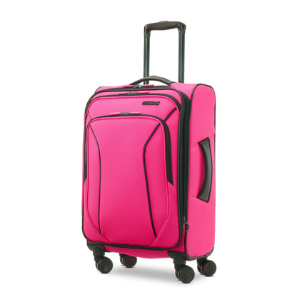 American Tourister X-Lite 3-Piece Luggage Set with Spinner Wheels - Light Grey